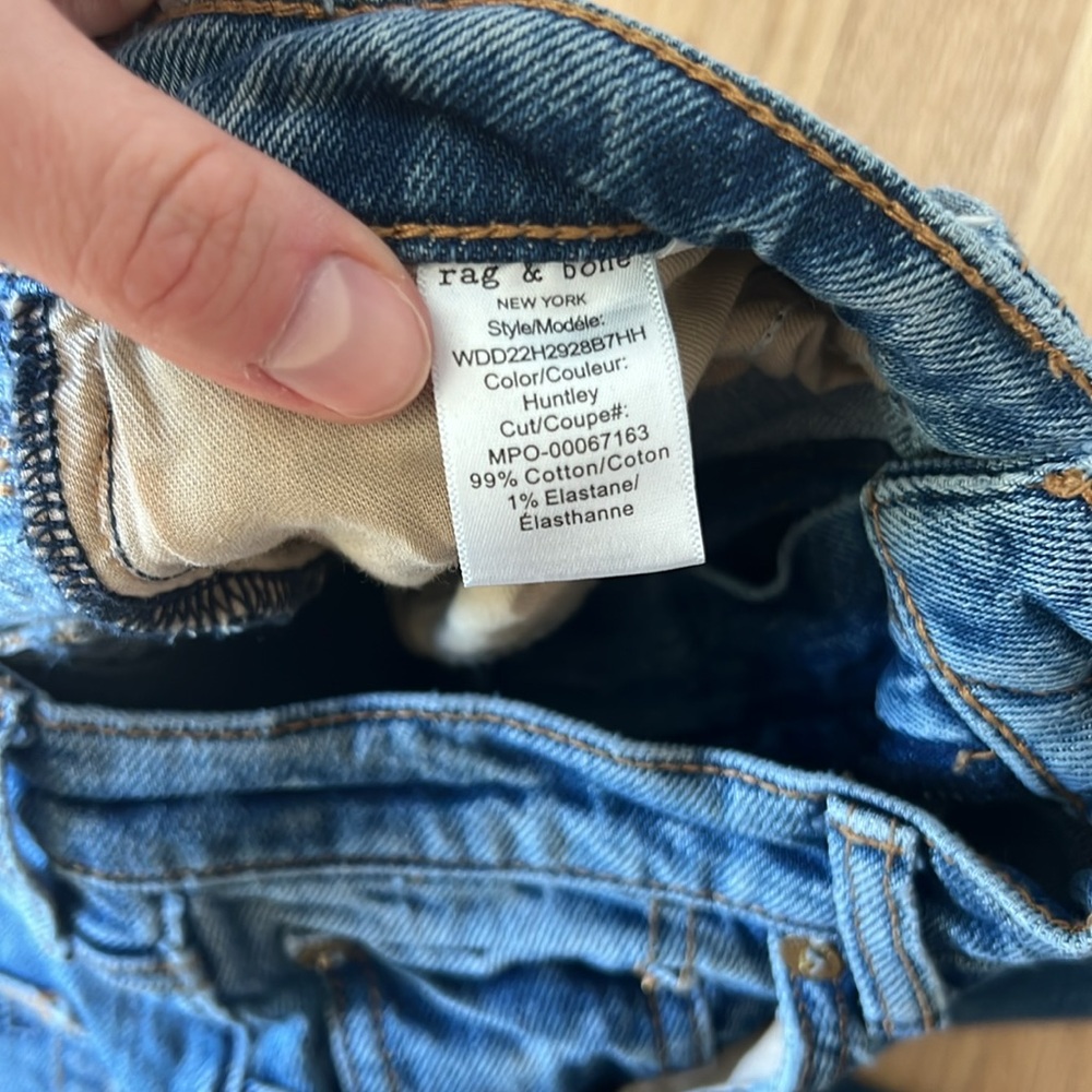 Rag & Bone Peyton Bootcut, 24 In The Huntley Wash - image 5